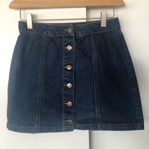 Forever 21 Short Denim Skirt